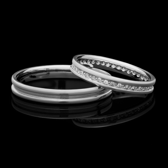Svadobné obrúčky biele zlato a diamant OHBIK3MK006-W0CR4_97