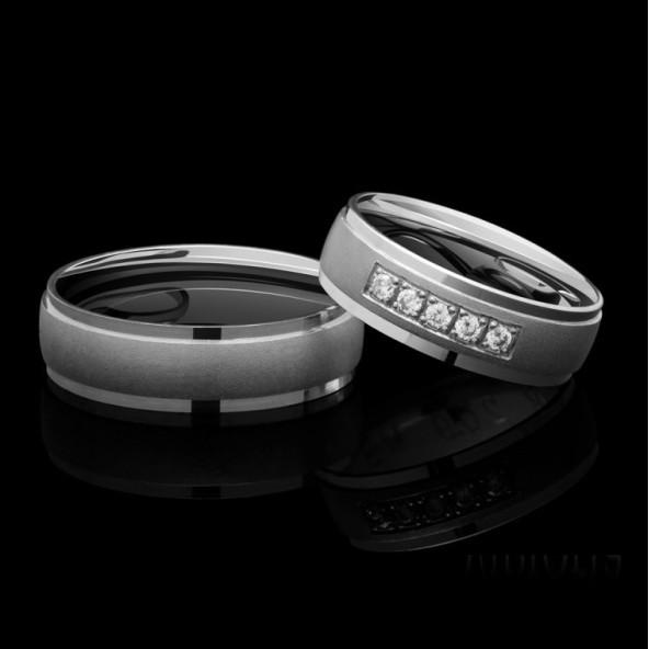 Svadobné obrúčky biele zlato a diamant OHBIK6MK209MBCB-W0W2W0CR4_97