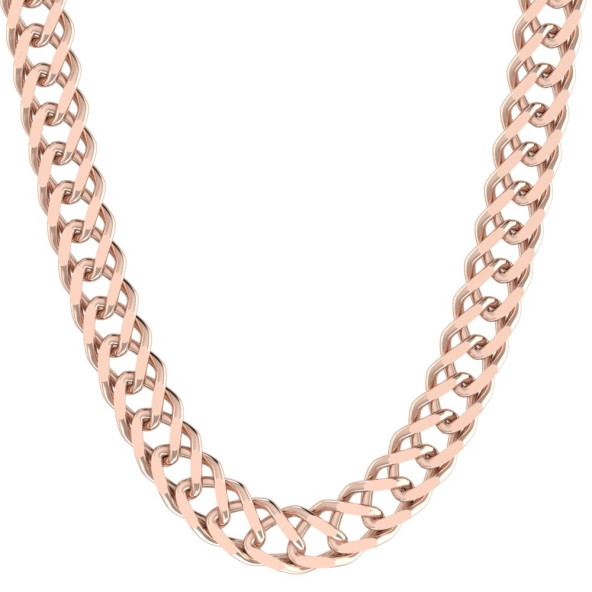Retiazka 14K biele zlato Double pancier NH0031140WG_42