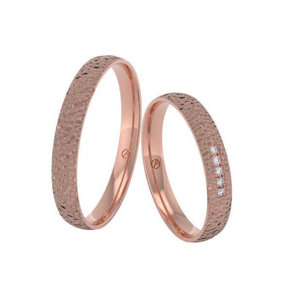 Svadobné obrúčky 14K biele zlato a diamant 30ZK101A5Z_A_