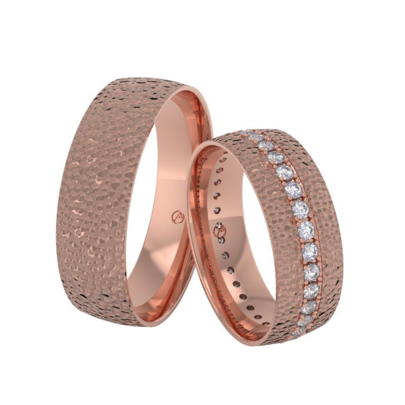 Svadobné obrúčky 14K biele zlato a diamant 60ZK101F36Z_A_