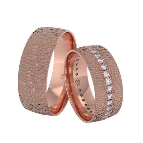 Svadobné obrúčky 14K biele zlato a diamant 70ZK101F36Z_A_