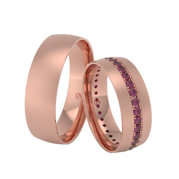 Svadobné obrúčky 14K biele zlato a diamant 60ZK101F36Z_A_