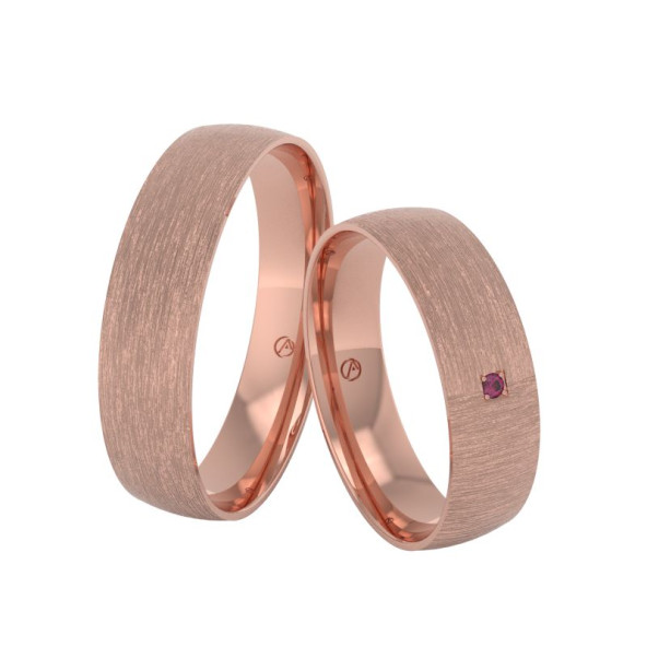 Svadobné obrúčky 14K biele zlato a diamant 50ZK101C1Z_A_