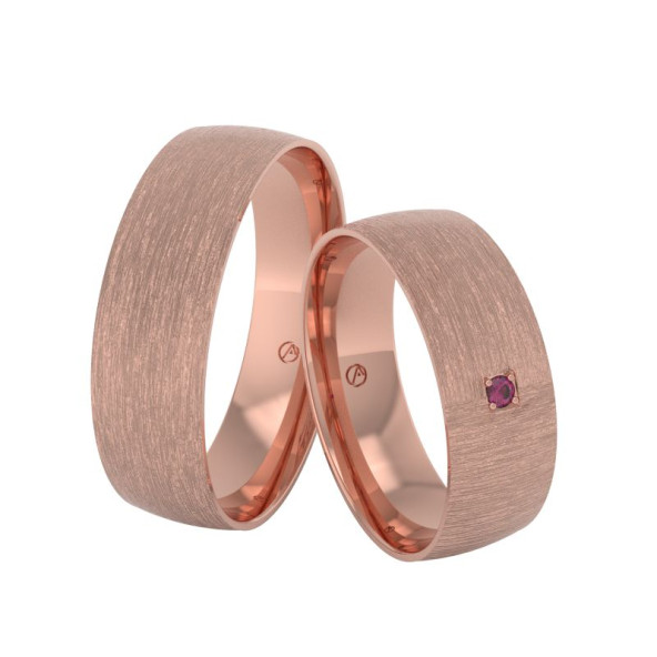 Svadobné obrúčky 14K biele zlato a diamant 60ZK101F1Z_A_