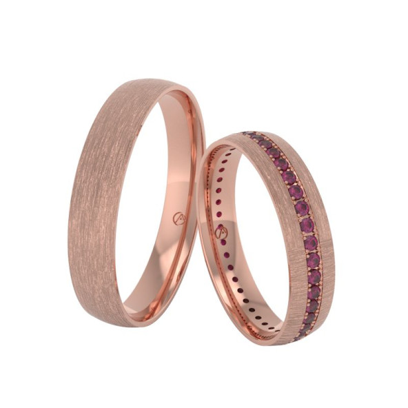 Svadobné obrúčky 14K biele zlato a diamant 40ZK101C44Z_A_