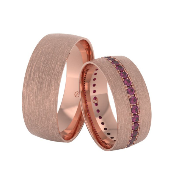 Svadobné obrúčky 14K biele zlato a diamant 70ZK101F36Z_A_