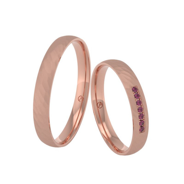 Svadobné obrúčky 14K biele zlato a diamant 30ZK101A7Z_A_
