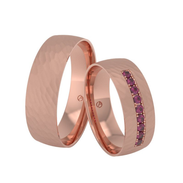 Svadobné obrúčky 14K biele zlato a diamant 60ZK101F9Z_A_