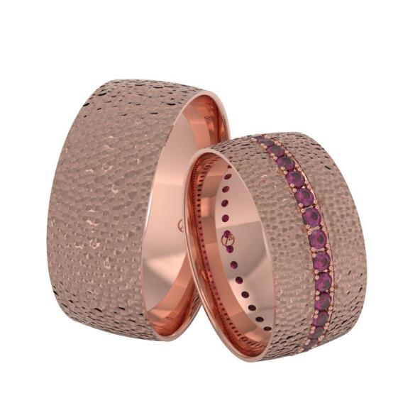 Svadobné obrúčky 14K biele zlato a diamant 80ZK101F36Z_A_