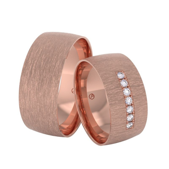 Svadobné obrúčky 14K biele zlato a diamant 80ZK101F7Z_A_