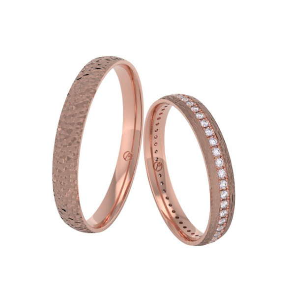 Svadobné obrúčky 14K biele zlato a diamant 30ZK101A52Z_A_