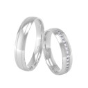 Svadobné obrúčky Elfrida 4 mm