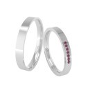 Svadobné obrúčky Emeline 2.4 mm