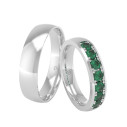 Svadobné obrúčky Emeline 4.1 mm