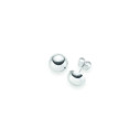 Náušnice polguľa Zinaida 10 mm