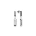 Náušnice obdĺžnik Zinovia 13 mm
