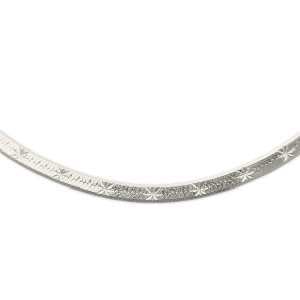 Retiazka 14K biele zlato AU 585 NH007443WG_38 A