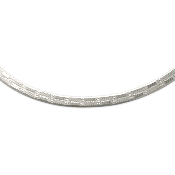 Retiazka 14K biele zlato AU 585 NH007486WG_38 A