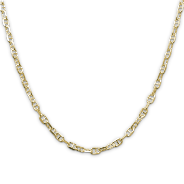 Retiazka 14K biele zlato AU 585 NH007383WG_38 A