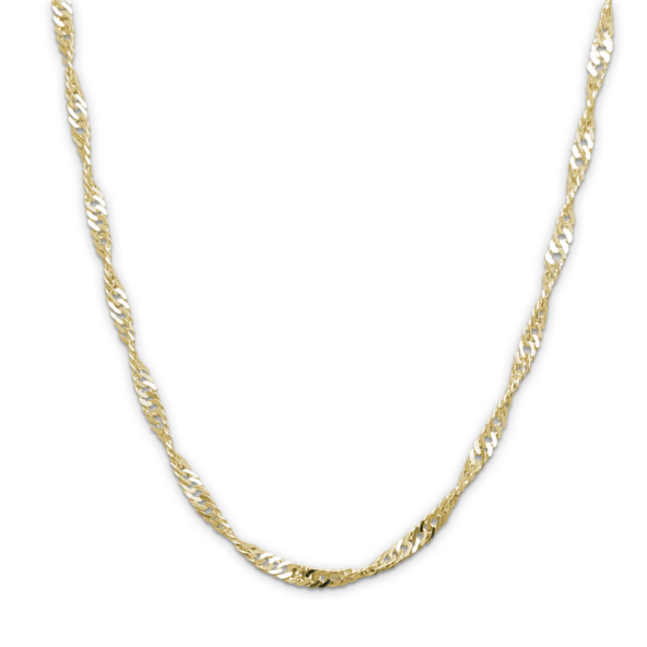 Retiazka 14K biele zlato AU 585 NH0094399WG_38 A