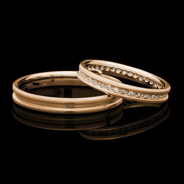 Svadobné obrúčky biele zlato a diamant OHBIK3MK006-W0CR4_97
