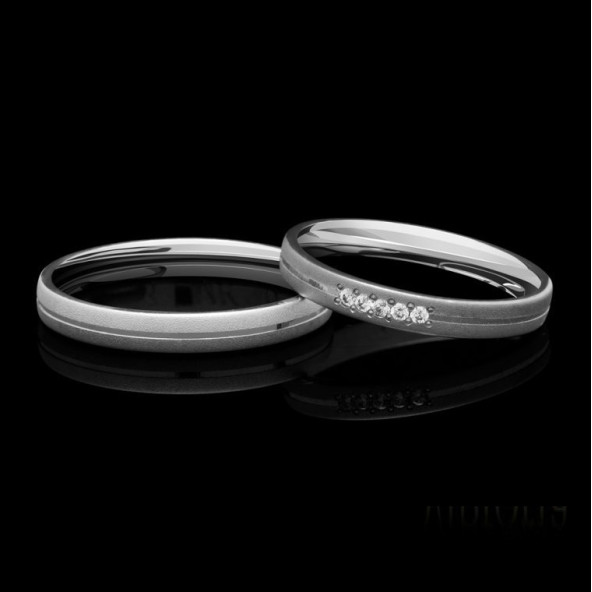Svadobné obrúčky biele zlato a diamant OHBIK3MK037-W2CR4_97