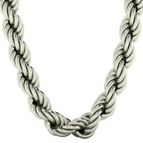 Retiazka 14K biele zlato Rope chain NH0010140WG_42