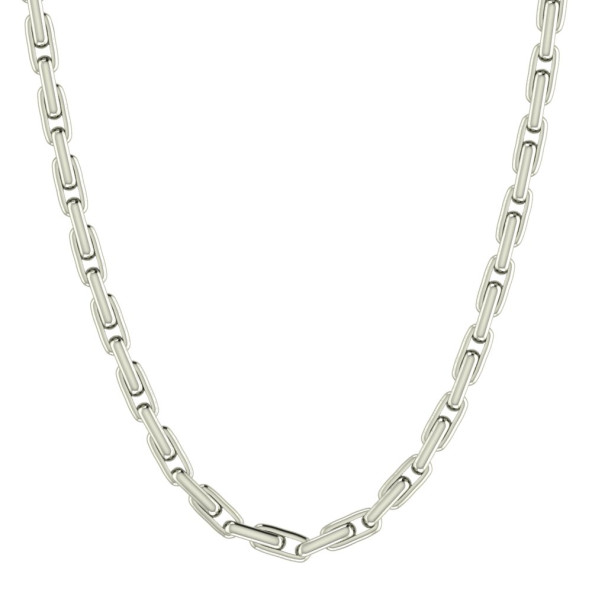 Retiazka 14K biele zlato Quarter chain NH0015050WG_42