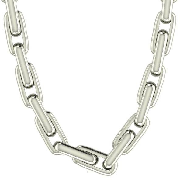 Retiazka 14K biele zlato Quarter chain NH0015120WG_42