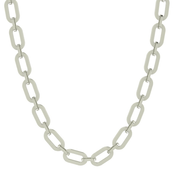 Retiazka 14K biele zlato Fantasy anker NH0029090WG_42