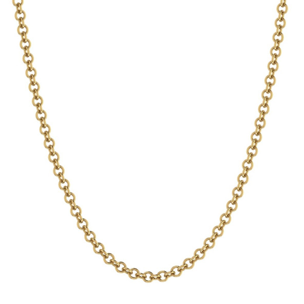 Retiazka 14K biele zlato Rollo riedke NH0022040WG_42