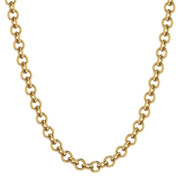 Retiazka 14K biele zlato Rollo riedke NH0022070WG_42