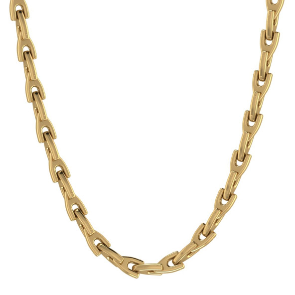 Retiazka 14K biele zlato Arrow chain NH0028070WG_42