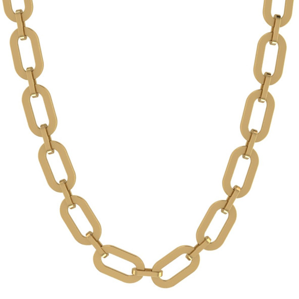 Retiazka 14K biele zlato Fantasy anker NH0029100WG_42