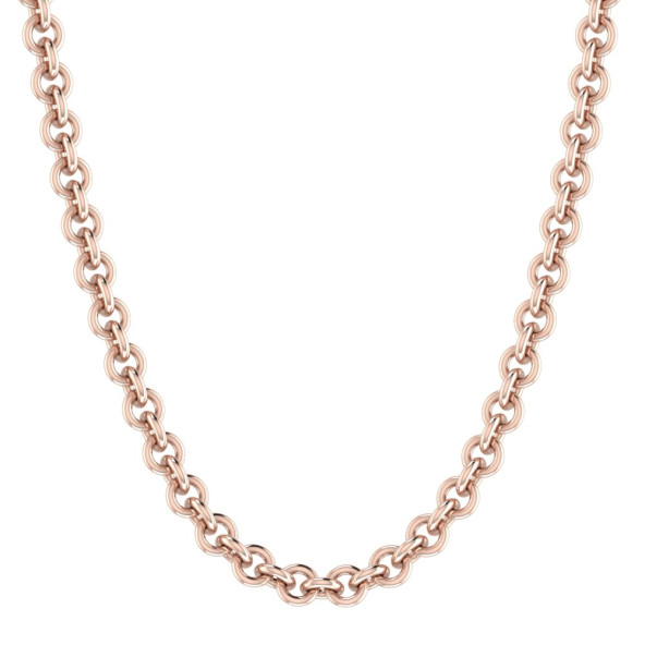 Retiazka 14K biele zlato Rollo okrúhle NH0003070WG_42