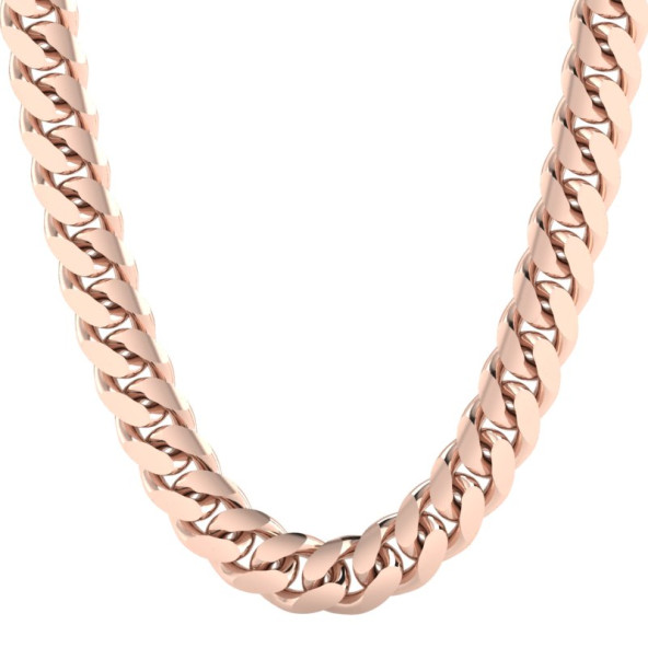 Retiazka 14K biele zlato cuban link NH0006120WG_42