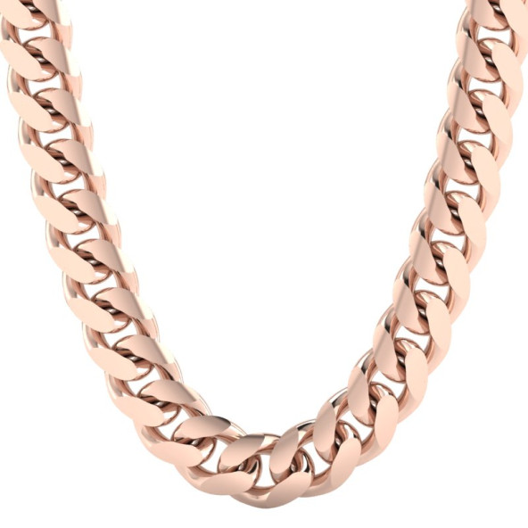 Retiazka 14K biele zlato cuban link NH0006150WG_42