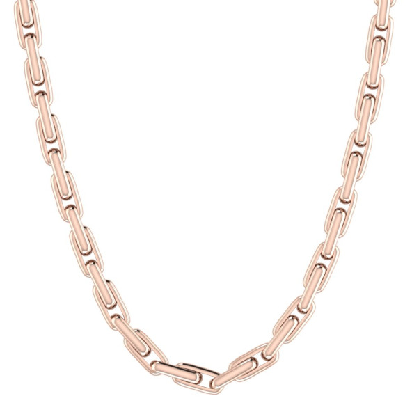 Retiazka 14K biele zlato Quarter chain NH0015065WG_42