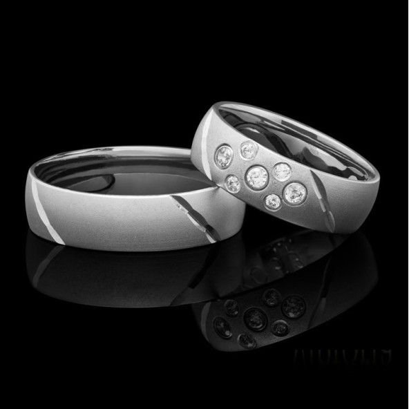 Svadobné obrúčky biele zlato a diamant OHBIK6MK053-W1CR4_97