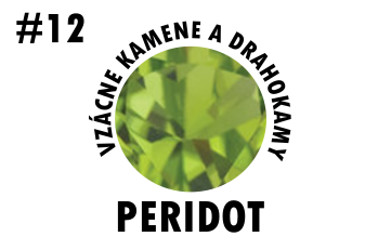 Vzácne kamene a drahokamy: PERIDOT #12