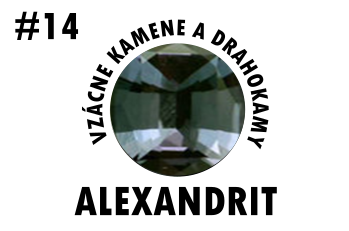 Vzácne kamene a drahokamy: ALEXANDRIT #14