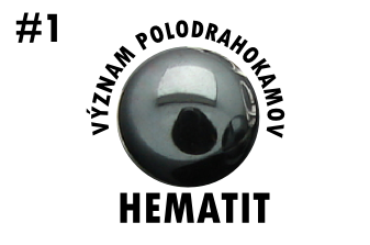 Význam polodrahokamov: Hematit